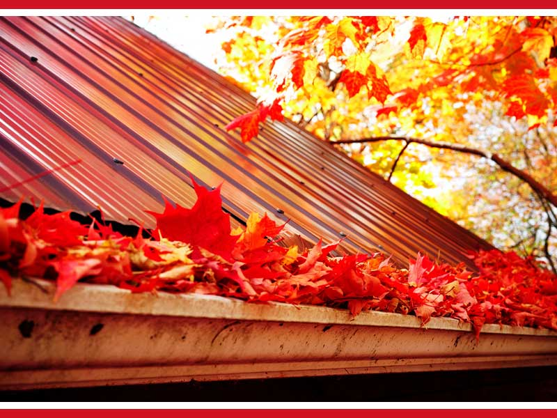 Gutters Cleaning in Winter