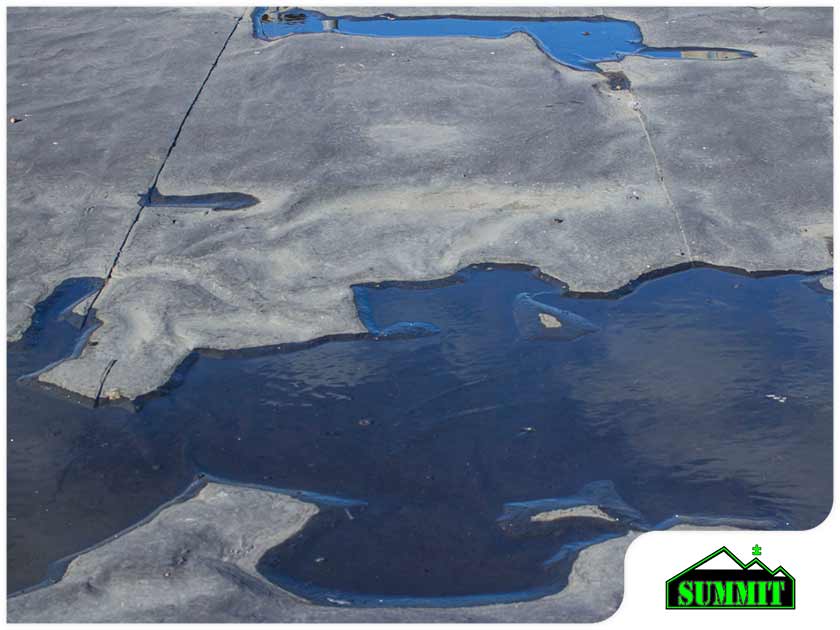 Flat Roof Ponding and Its Consequences