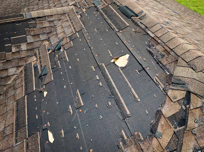 How to Deal With Shingle Blow-Offs