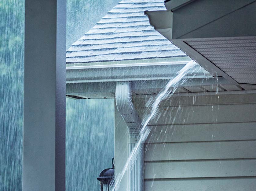 Gutters Overflow in Florida