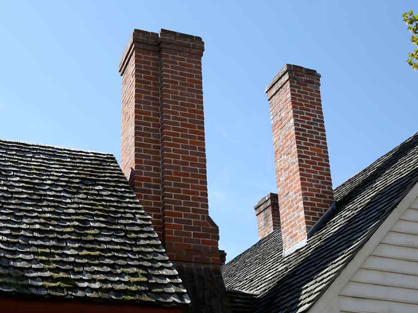 Anatomy of a Masonry Chimney and Fireplace