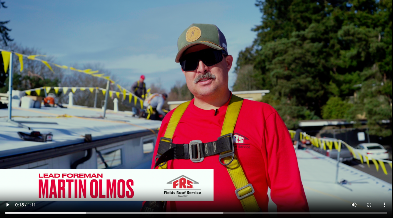 Fields Roof Service Team Member
