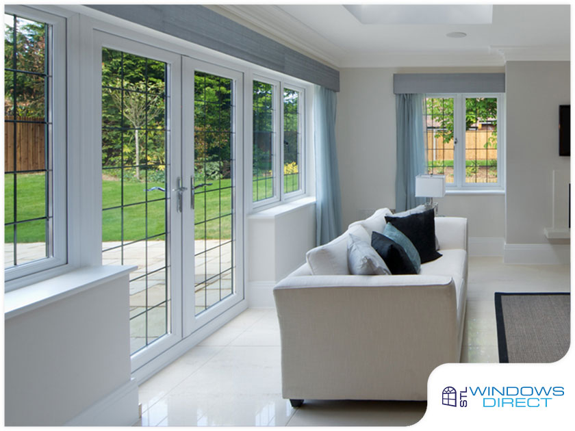 Window Into a Patio Door