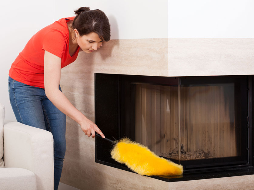 The Best Way to Clean a Gas Fireplace