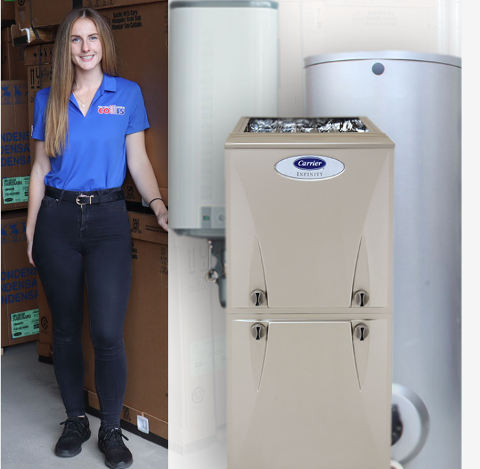 Carrier Infinity Heating System with Installation by Collis